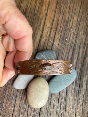 Copper Bell Native American bracelet